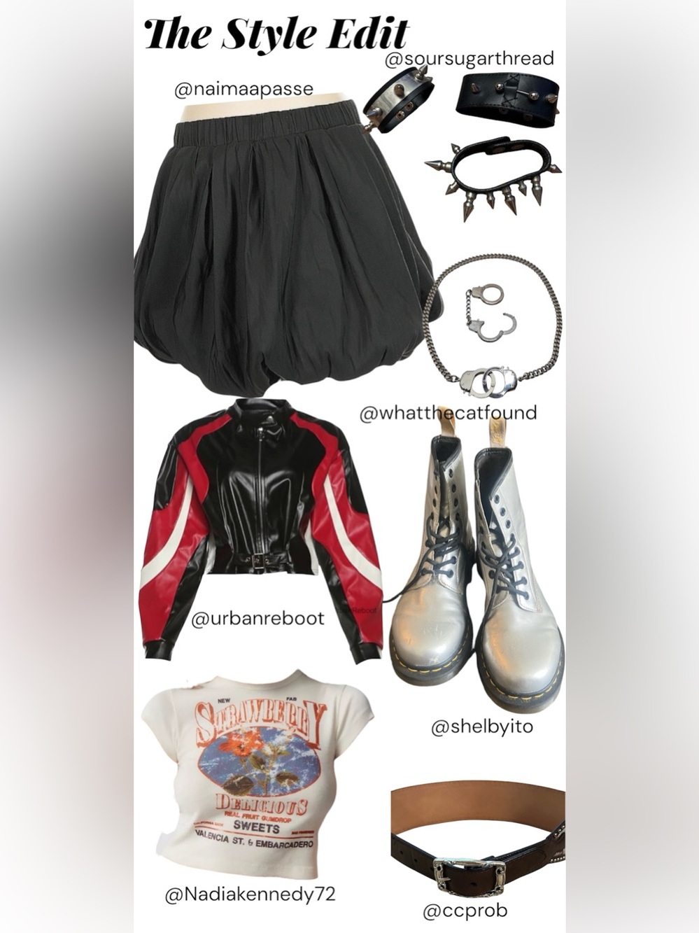 Y2K Balloon mini Skirt